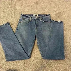 AGOLDE High Rise Straight Jeans Size 24